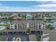 Aerial view of condo building with parking at 371 Coldeway Dr # H12, Punta Gorda, FL 33950