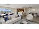 Open-concept living space with kitchen and dining areas at 6075 Shore S Blvd # 501, Gulfport, FL 33707