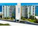 Exterior view of East Tower building at 300 Woodette Dr # 202B, Dunedin, FL 34698