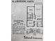 Floor plan layout of a 2 bedroom, 2 bath apartment inside Island Towers at 300 Woodette Dr # 202B, Dunedin, FL 34698