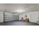 Spacious garage with an automatic garage door opener at 2502 Indigo Dr, Dunedin, FL 34698