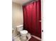 Bathroom with toilet and shower/tub combo at 701 S Madison Ave # 405, Clearwater, FL 33756