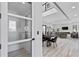 Open-concept living room with stylish decor and a cozy ambiance, blending elegance and comfort seamlessly at 2121 Bayou Grande Ne Blvd, St Petersburg, FL 33703