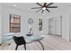 Bright office space with sleek desk, closet, and natural light, perfect for productivity and comfort at 2121 Bayou Grande Ne Blvd, St Petersburg, FL 33703