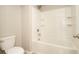 Clean bathroom featuring a tub and shower combination at 105 Cascade Bend Dr, Ruskin, FL 33570