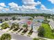 Aerial view of a townhome community, highlighting the subject property's location at 2503 Arch Ave # 139W, Oldsmar, FL 34677