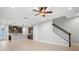 Open concept kitchen with island and stainless steel appliances at 2503 Arch Ave # 139W, Oldsmar, FL 34677