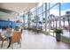 Bright and airy lobby with comfortable seating and ocean views at 880 Mandalay Ave # C713, Clearwater Beach, FL 33767