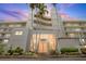 Condo building exterior, showcasing entrance at 5701 Bahia Del Mar Cir # 507, St Petersburg, FL 33715