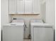 Laundry room with side-by-side washer and dryer at 21811 Lyonia Ln, Land O Lakes, FL 34637