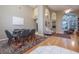 Open floor plan with dining, living and kitchen areas at 3623 Doral St, Palm Harbor, FL 34685