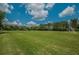 Community soccer field with goals, lush grass, and a sunny sky at 3623 Doral St, Palm Harbor, FL 34685