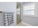 Contemporary bathroom with glass-enclosed shower and a view of the window at 106 19Th Ave, St Pete Beach, FL 33706