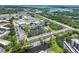 Aerial view showing building and expansive waterfront views at 5775 Park N St # 411, St Petersburg, FL 33709