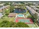 Community amenities include a pool, tennis court, and lake at 5775 Park N St # 411, St Petersburg, FL 33709
