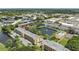 Aerial view showcasing building and surrounding landscape at 5775 Park N St # 411, St Petersburg, FL 33709
