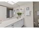 Vanity with a sink and ample counter space in the bathroom at 1515 Pinellas Bayway S # 65, St Petersburg, FL 33715