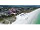 Aerial view of Don CeSar Hotel and beach at 1515 Pinellas Bayway S # 65, St Petersburg, FL 33715