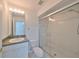 Clean bathroom with shower and single vanity at 4654 Mirabella Ct, St Pete Beach, FL 33706