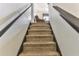 Carpeted staircase leading to the upper level at 8556 Southern Charm Cir, Brooksville, FL 34613