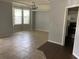 Bright dining area with tile and wood floors at 62 Emerald Bay Dr, Oldsmar, FL 34677