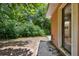 Backyard with grassy area and walkway at 1618 Valencia St, Clearwater, FL 33756