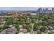 Wider view of home, neighborhood, and city skyline at 407 10Th Ne Ave, St Petersburg, FL 33701