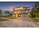 Luxury home with modern design, two car garage, and waterfront views at 5966 Bayview S Cir, St Petersburg, FL 33707