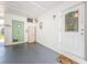 Enclosed carport includes a storage cabinet and entry doors for convenience and security at 7787 39Th N Ter # 7787, St Petersburg, FL 33709