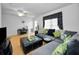 Inviting living space with a sectional sofa, decorative pillows, and ample natural light at 7787 39Th N Ter # 7787, St Petersburg, FL 33709