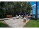 Enjoy waterfront views from the fire pit area at 2599 Dolly Bay Dr # 308, Palm Harbor, FL 34684