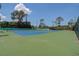 Two well maintained tennis courts at 2599 Dolly Bay Dr # 308, Palm Harbor, FL 34684