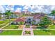 Community aerial view, water access at 19029 Us Highway 19 N # 12B, Clearwater, FL 33764
