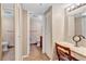 Bathroom with vanity, toilet, and shower at 19029 Us Highway 19 N # 12B, Clearwater, FL 33764
