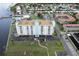 Waterfront building, pool, and parking at 10216 Regal Dr # 708, Largo, FL 33774