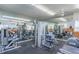 Fitness center with various equipment and mirrored walls at 10216 Regal Dr # 708, Largo, FL 33774