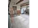 Unfinished garage interior with exposed framing and concrete floor at 1985 Michigan Ne Ave, St Petersburg, FL 33703