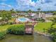 Resort-style pool with clubhouse and lake access at 4411 Rustic Dr # 4411, New Port Richey, FL 34652