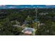 Aerial view of a house and its lot in a residential neighborhood at 1216 15Th S Ave, St Petersburg, FL 33705