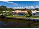 Backyard oasis with screened-in pool and canal views at 1985 Michigan Ne Ave, St Petersburg, FL 33703