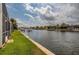 Scenic view of canal from backyard at 1985 Michigan Ne Ave, St Petersburg, FL 33703