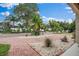 Street view with landscaping and brick driveway in front of this house at 1740 51St N St, St Petersburg, FL 33710