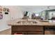 Granite island sink and dishwasher in modern kitchen at 5228 New Friendship Pl, Tampa, FL 33619
