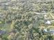 Aerial view of property showing surrounding neighborhood and lot at 7809 Alafia Dr, Riverview, FL 33578