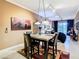 A well-lit dining room flows into the living area, perfect for entertaining at 6816 Dali Ave # 101, Land O Lakes, FL 34637