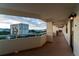 Condo hallway with water views and access to unit at 2539 Gary Cir # 603, Dunedin, FL 34698