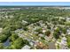 Aerial view showcasing the neighborhood's lush landscaping and homes at 2937 163Rd N Ave, Clearwater, FL 33760