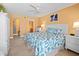 Main bedroom with king-size bed and ensuite at 14300 Gulf Blvd # 206, Madeira Beach, FL 33708