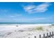 Stunning ocean view from beach access at 14300 Gulf Blvd # 206, Madeira Beach, FL 33708