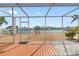 Enjoy breathtaking views from screened-in patio at 11220 9Th E St, Treasure Island, FL 33706